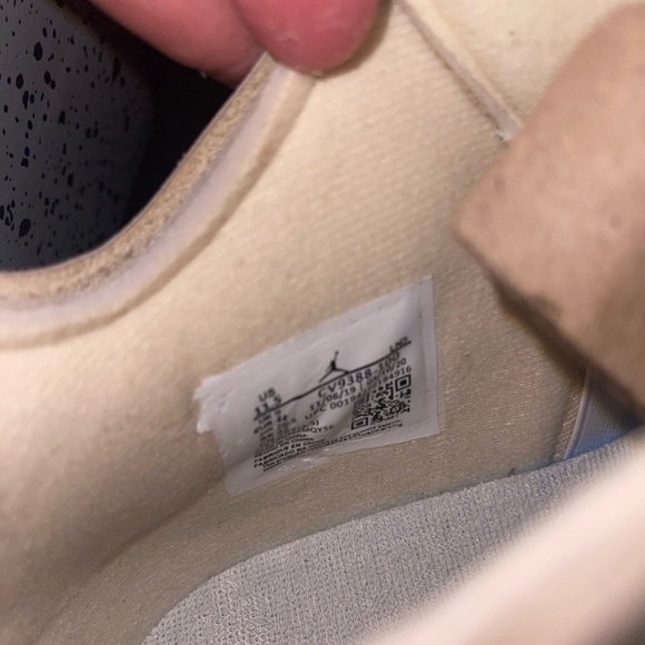 Jordan 4 Off White “Sail” SIZE 10 DEADSTOCK NEVER WORN STOCK X VERIFIED - Picture 8 of 8